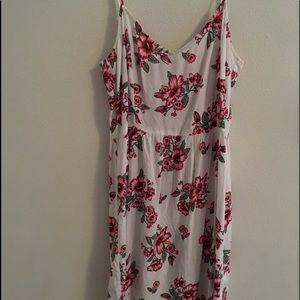 Tropical v-neck H&M dress